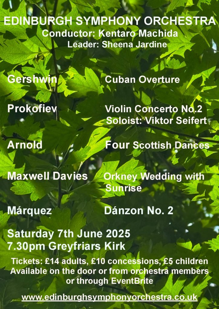 Poster for ESO Summer Concert 2025