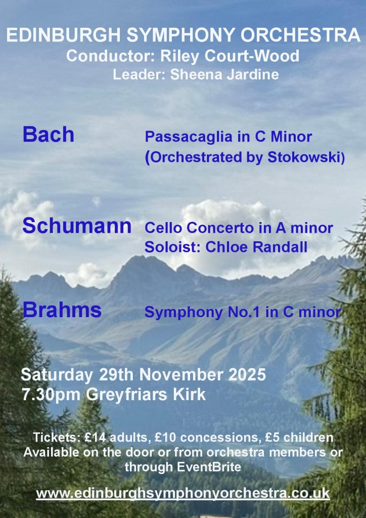 ESO Poster for Winter Concert 2025