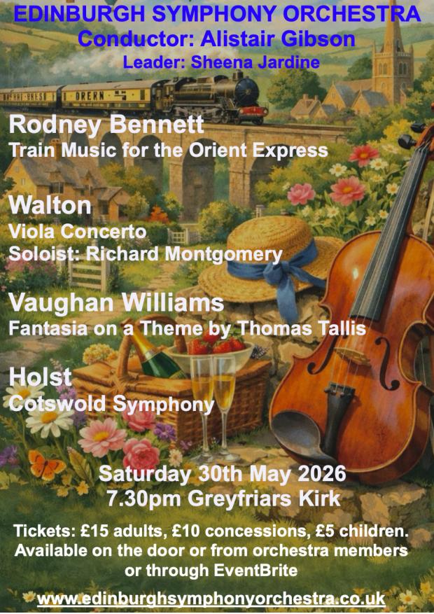 ESO Summer Concert Poster 2026